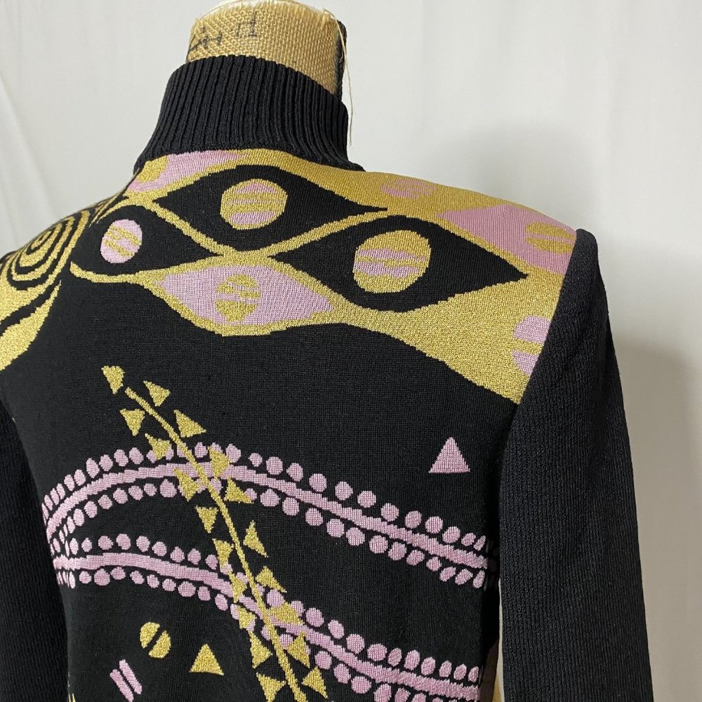 St. John Collection Wool Knit Pullover Turtleneck… - image 8